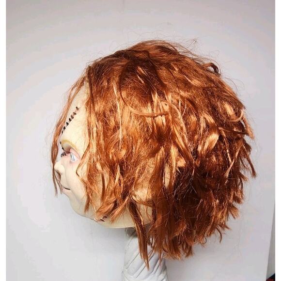 Halloween CURSE OF CHUCKY - SCARRED CHUCKY Latex Mask TOTS Officially Licensed - Picture 12 of 16